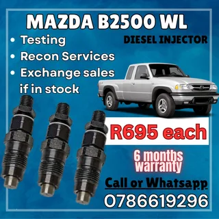 Mazda B2500 Wl Diesel Injector For Sale