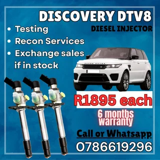 Discovery Dtv8 Diesel Injector For Sale