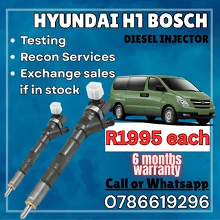 Hyundai H1 Bosch Diesel Injector For Sale