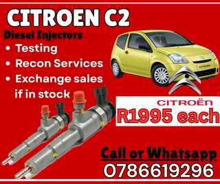 Citroen C2 Diesel Injector For Sale
