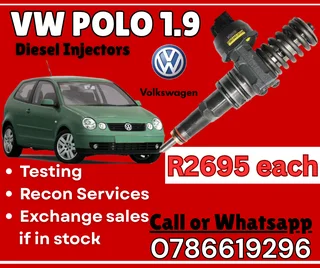 VW POLO 1.9 diesel injector for sale