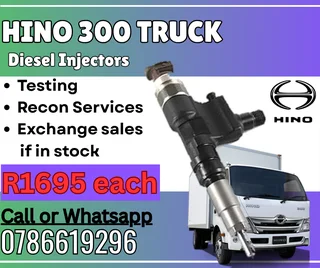 Hino 300 Truck Diesel Injector For Sale