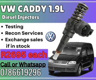 Vw Caddy 1.9l Diesel Injector For Sale