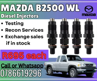 Mazda B2500 Wl Diesel Injector For Sale