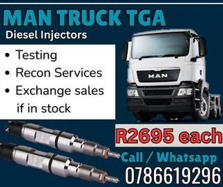 Man Truck Tga Diesel Injector For Sale
