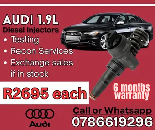 AUDI 1.9L diesel injector for sale