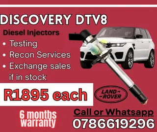 Discovery Dtv8 Diesel Injector For Sale