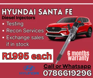 Hyumdai Santa Fe Diesel Injector For Sale