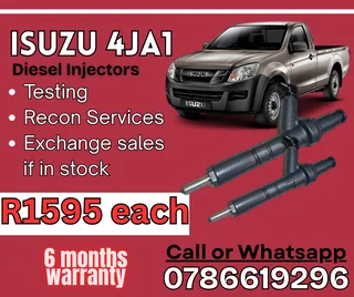 Isuzu 4ja1 Diesel Injector For Sale