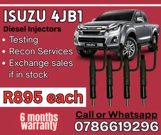 Isuzu 4jb1 Diesel Injector For Sale