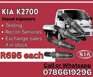 KIA K2700 diesel injector for sale