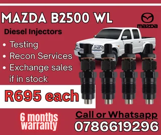 Mazda B2500 Wl Diesel Injector For Sale