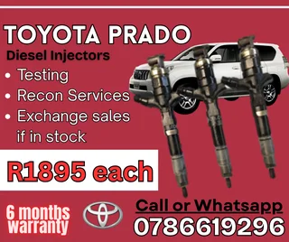 Toyota Prado Diesel Injector For Sale