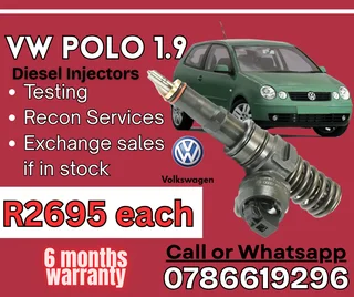 VW POLO 1.9 diesel injector for sale