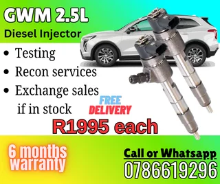 GWM 2.5L diesel injector for sale