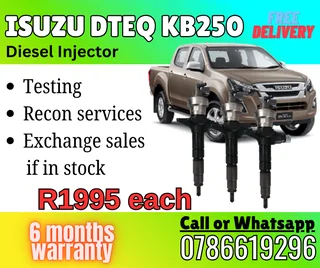 Isuzu Dteq Kb250 Diesel Injector For Sale