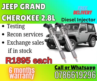Jeep Grand Cherokee 2.8l Diesel Injector For Sale