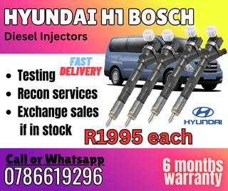 Hyundai H1 Bosch Diesel Injector For Sale