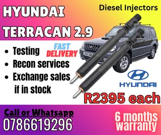 Hyundai Terracan 2.9 Diesel Injector For Sale