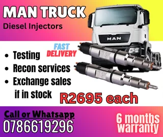 Man Truck Diesel Injector For Sale
