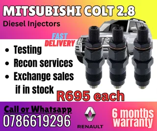 Mitsubishi Colt 2.8 Diesel Injector For Sale