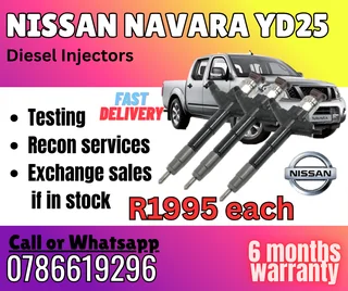 Nissan Navara Yd25 Diesel Injector For Sale