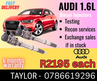 AUDI 1.6L diesel injector for sale