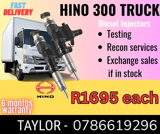 Hino 300 Truck Diesel Injector For Sale