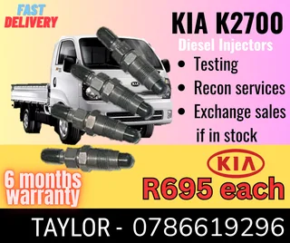 KIA K2700 diesel injector for sale