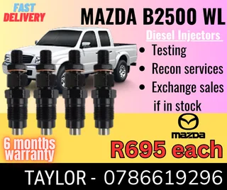 Mazda B2500 Wl Diesel Injector For Sale