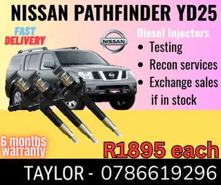 Nissan Pathfinder Yd25 Diesel Injector For Sale