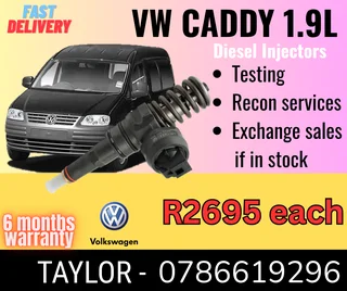 Vw Caddy 1.9l Diesel Injector For Sale