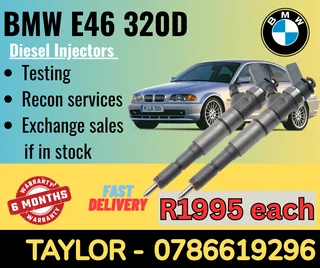 BMW E46 320D diesel injector for sale