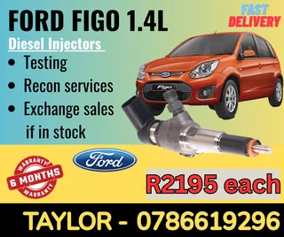 FORD FIGO 1.4L diesel injector for sale