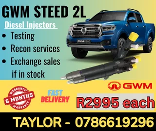 Gwm Steed 2l Diesel Injector For Sale