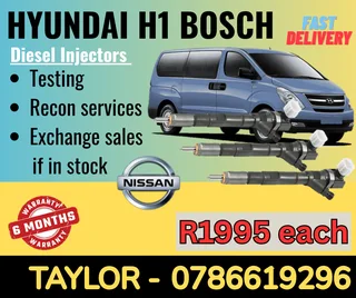 Hyundai H1 Bosch Diesel Injector For Sale