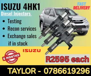 Isuzu 4hk1 Diesel Injector For Sale