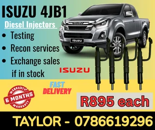 Isuzu 4jb1 Diesel Injector For Sale