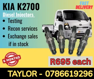KIA K2700 diesel injector for sale