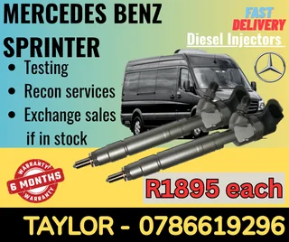 Mercedes Benz Sprinter Diesel Injector For Sale