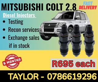 Mitsubishi Colt 2.8 Diesel Injector For Sale