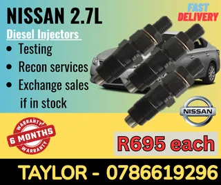 Nissan 2.7l Diesel Injector For Sale