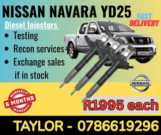 Nissan Navara Yd25 Diesel Injector For Sale