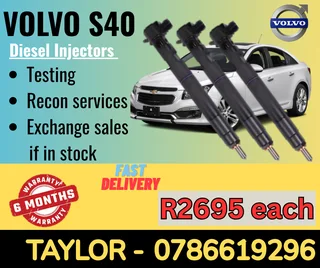 Volvo S40 Diesel Injector For Sale