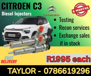 Citroen C3 Diesel Injector For Sale