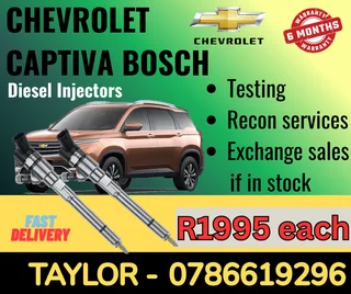 Chevrolet Captiva Bosch Diesel Injector For Sale