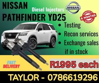 Nissan Pathfinder Yd25 Diesel Injector For Sale