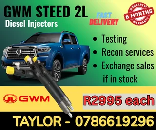 Gwm Steed 2l Diesel Injector For Sale