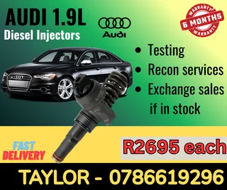 AUDI 1.9L diesel injector for sale