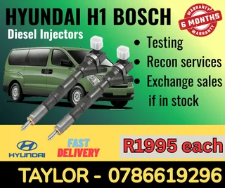 Hyundai H1 Bosch Diesel Injector For Sale